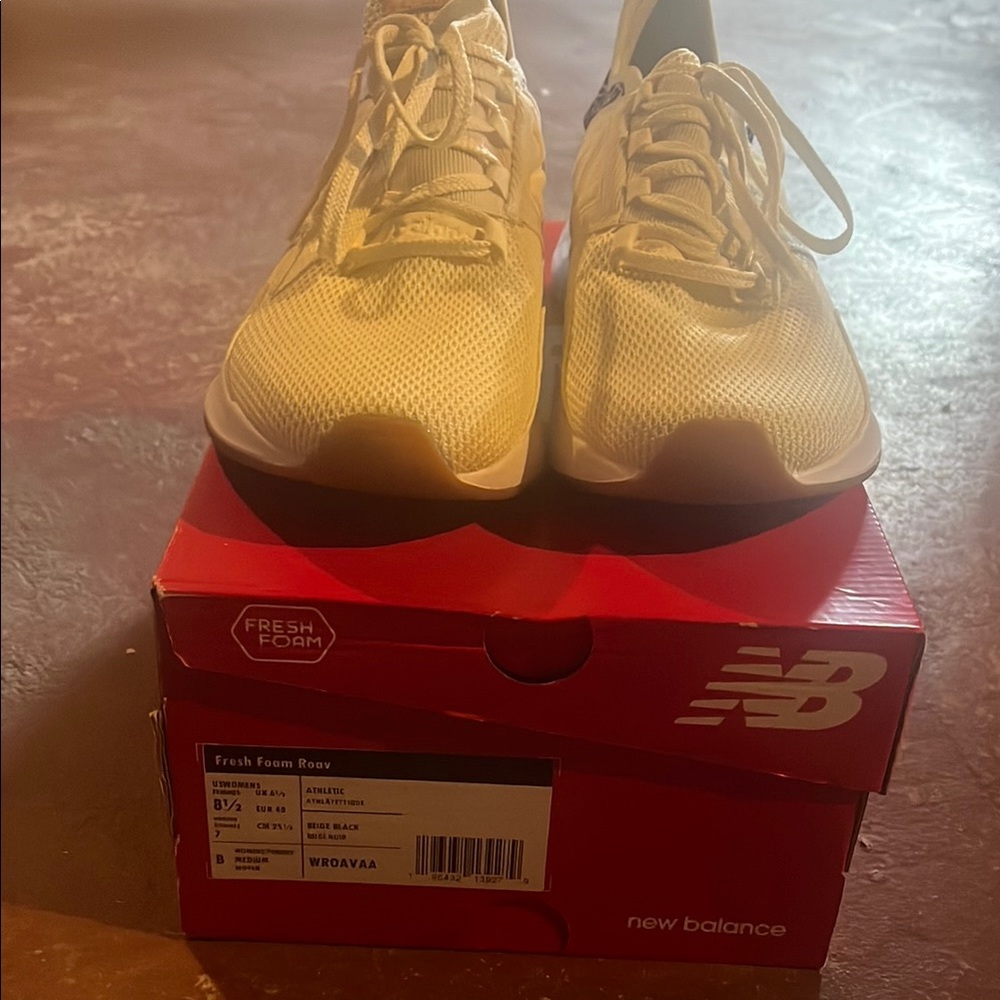 New Balance Women’s Fresh Foam Roav Sneakers - Cream